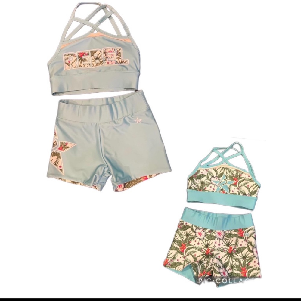 Rebel athletic YM reversible set